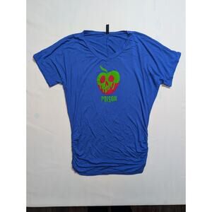 Maternity T Shirt Women Medium Poison Apple Disney Snow White Style Graphic Tee